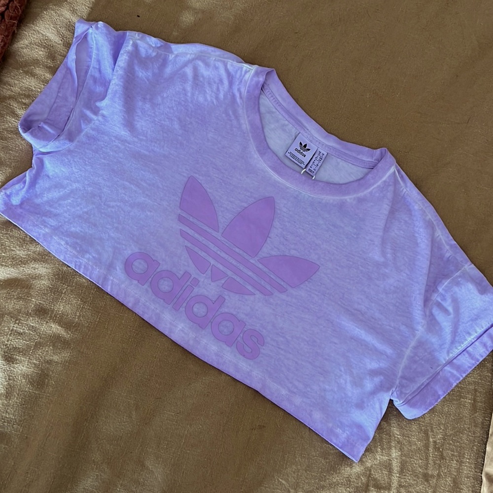 Adidas Loose Crop Dye Tee
